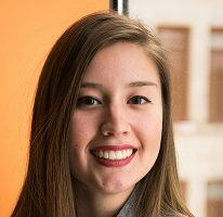 CFO Victoria Lawson, directora financiera en una empresa de trading, retrato